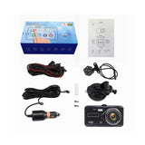 Dual Dash Cam - Front AND Rear Recording | Full HD 1080P | Night Vision | Touch Screen