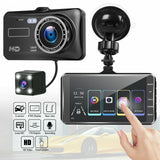 Dual Dash Cam - Front AND Rear Recording | Full HD 1080P | Night Vision | Touch Screen