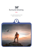 Pro Dual-Camera Drone - 4K HD | 120-Degree Wide-Angle | GPS | 5G WiFi | FPV Real-Time Transmission | 1+ Mile Range