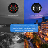 Outdoor WiFi Camera - Point-Tilt-Zoom | Waterproof + Weatherproof | Motion + Sound Detection | CCTV