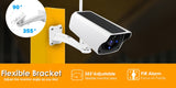 Outdoor WiFi Camera - Solar Panel Rechargeable | Waterproof | CCTV