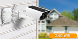 Outdoor WiFi Camera - Solar Panel Rechargeable | Waterproof | CCTV
