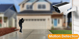 Outdoor WiFi Camera - Solar Panel Rechargeable | Waterproof | CCTV