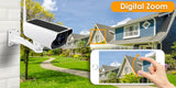 Outdoor WiFi Camera - Solar Panel Rechargeable | Waterproof | CCTV