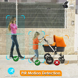 Outdoor WiFi Camera - Solar Panel Rechargeable | Waterproof | CCTV