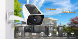 Outdoor WiFi Camera - Solar Panel Rechargeable | Waterproof | CCTV