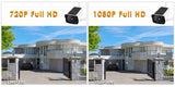 Outdoor WiFi Camera - Solar Panel Rechargeable | Waterproof | CCTV