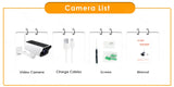 Outdoor WiFi Camera - Solar Panel Rechargeable | Waterproof | CCTV