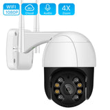 Outdoor WiFi Camera - Point-Tilt-Zoom | Waterproof + Weatherproof | Motion + Sound Detection | CCTV