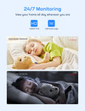 Indoor WiFi Camera - Full HD 1080P | Night Vision | Two-Way Audio | Motion + Sound Detection