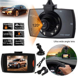 G30 Dash Cam - Full HD 1080P | 140-Degree Wide-Angle Video | Night Vision | G-Sensor