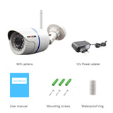 Outdoor WiFi Camera - Full HD 1080P | Night Vision | Waterproof | Motion + Sound Detection