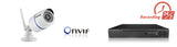 Outdoor WiFi Camera - Full HD 1080P | Night Vision | Waterproof | Motion + Sound Detection