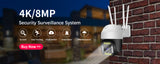 Home WiFi Security Camera - Full HD 4K | IR Night Vision | Vision + Audio Monitoring