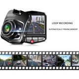 2.4 in Dash Cam - Full HD 1080P | 170-Degree Wide-Angle Video | Night Vision | G-Sensor | Anti-Vibration | GPS