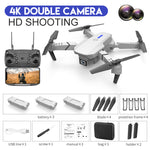 E88 Quadcopter Pro - 4K | Full HD 1080P | Wide-Angle | WiFi | FPV Real-Time Transmission