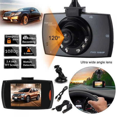 2.7 1080P Car DVR Dash Cam Vehicle Video Recorder Camera G-Sensor Night  Vision