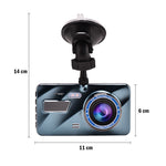 Video Recorder Dash Cam - 1080P Video - Records With Rear View Camera