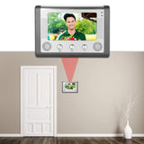 Visual Intercom Doorbell - Wired Video Door Phone System with TFT Color LCD | Night Vision | Indoor Monitor and Outdoor IR Camera Support
