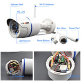 Outdoor WiFi Camera - Full HD 1080P | Night Vision | Waterproof | Motion + Sound Detection